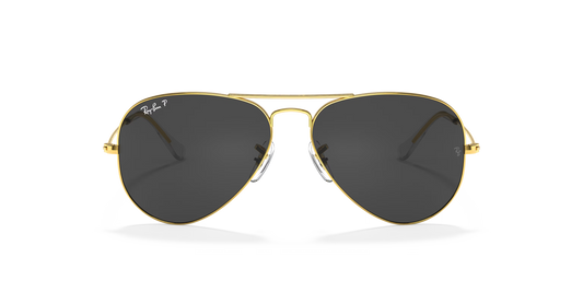 Ray Ban – 3025 – Silver Black – Aviator – Metal – Sunglasses