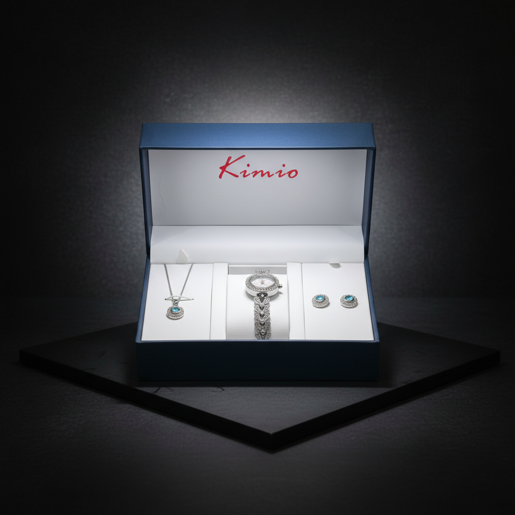 KIMIO LADIES Watch Jewellery Set – Best Finishing | Elegant Gift Set