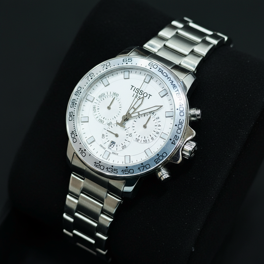 Tissot Chronograph Working Watch – Premium Steel Sports Edition