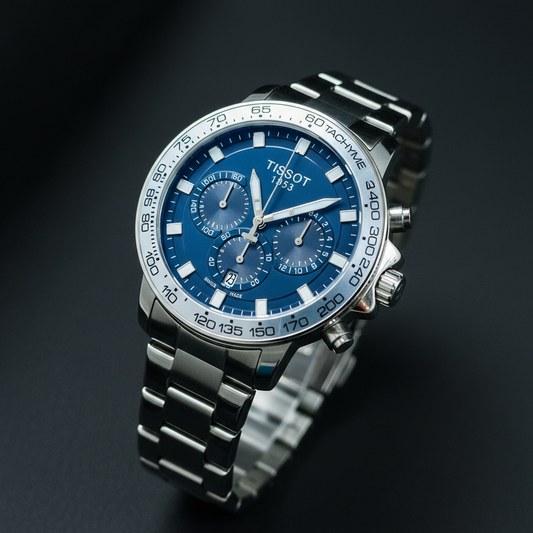 Tissot Chronograph Working Watch – Premium Steel Sports Edition
