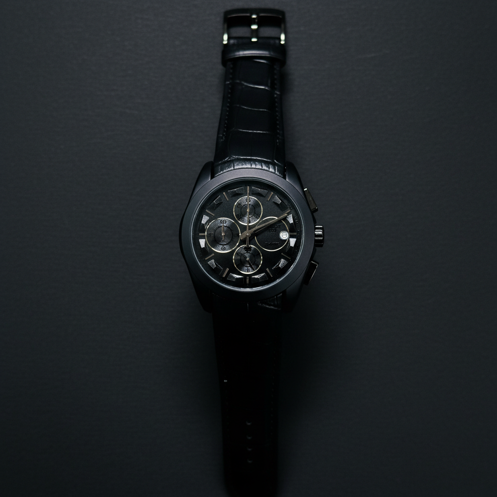 TISSOT Chronograph Working Watch – Premium Leather Strap