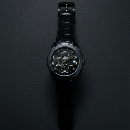 TISSOT Chronograph Working Watch – Premium Leather Strap