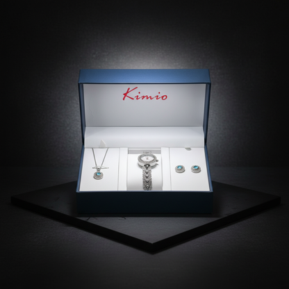 KIMIO LADIES Watch Jewellery Set – Best Finishing | Elegant Gift Set
