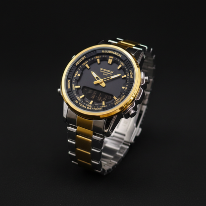 CASIO G-SHOCK Steel Chain Watch – Premium Finish Edition